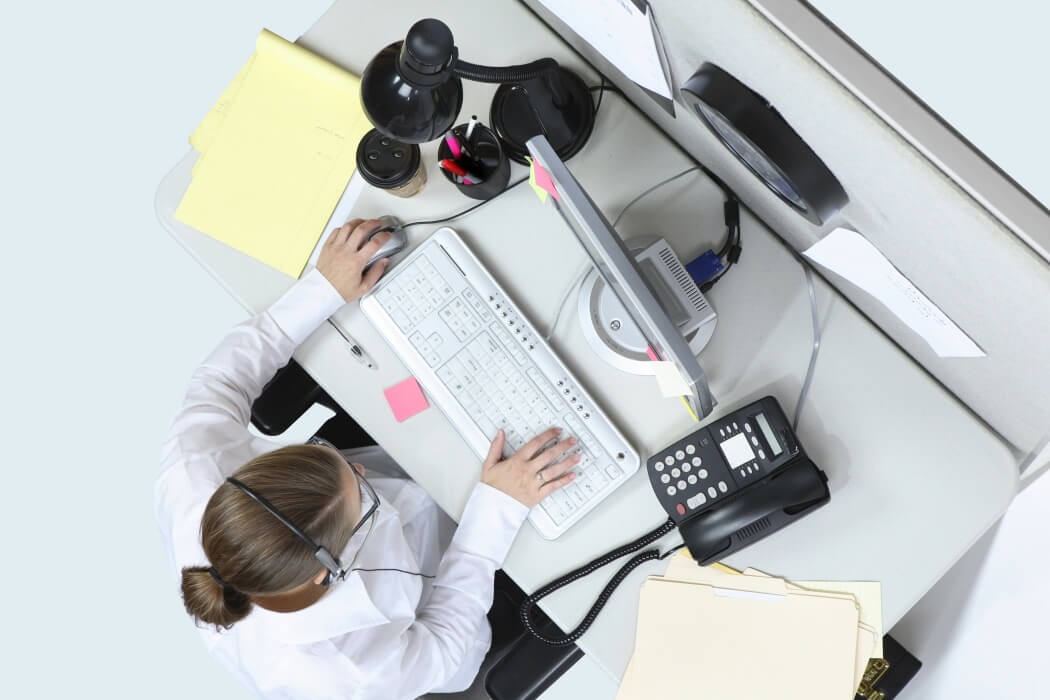 assistant on a computer