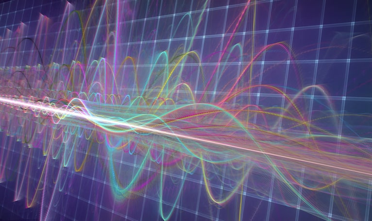 radio waves illustration