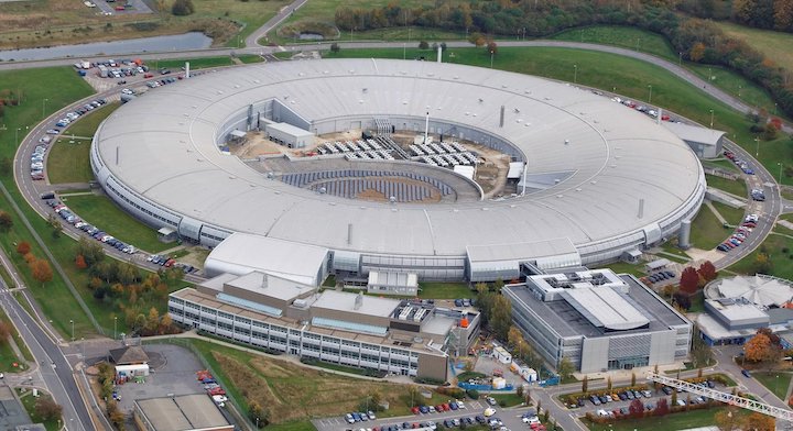 Harwell science center in UK