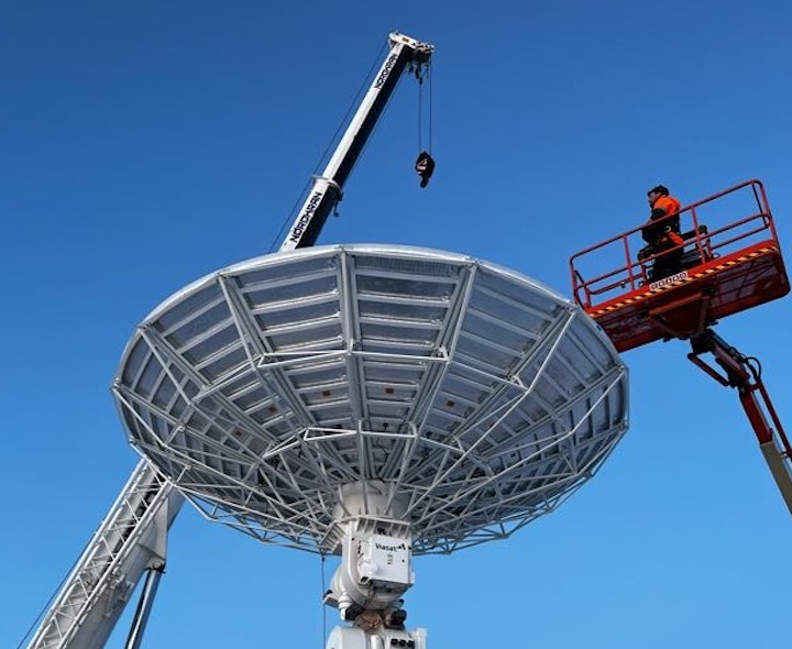 Product image of a ground station located in Pendergrass, Georgia