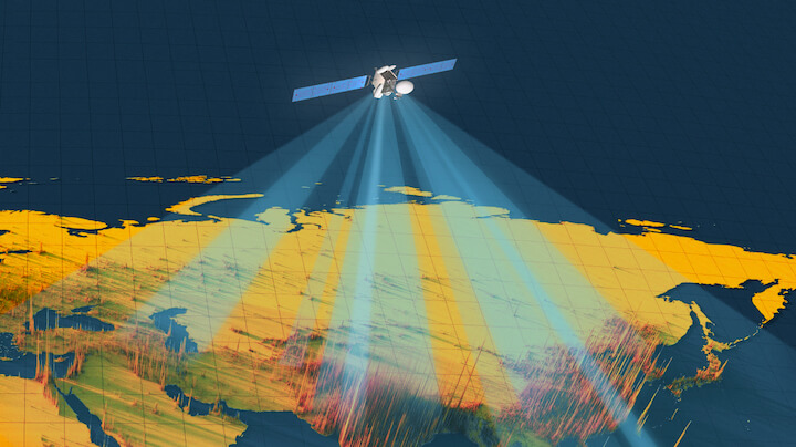 satellite illustration
