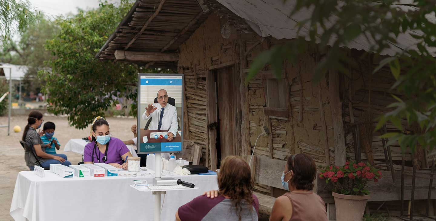 Viasat connecting the unconnected  to improve healthcare in a rural village