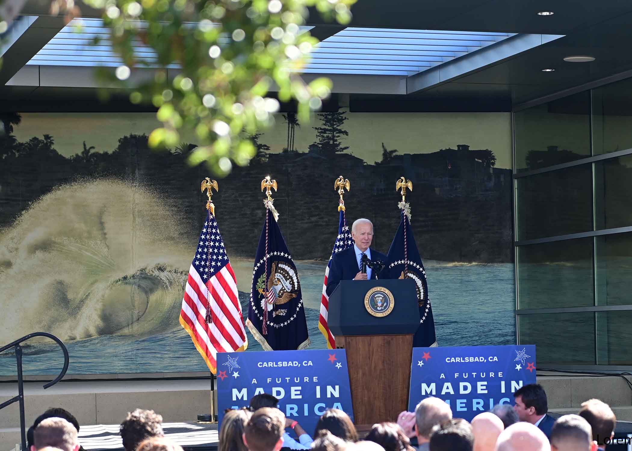 President Biden visits Viasat