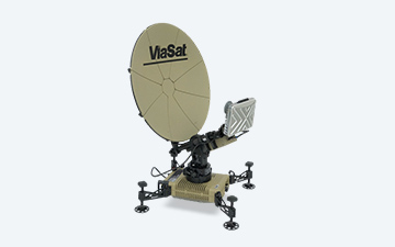 Product image of the Viasat BAT-600 Multi-Mission Terminal (MTT) utilized in tactical communications