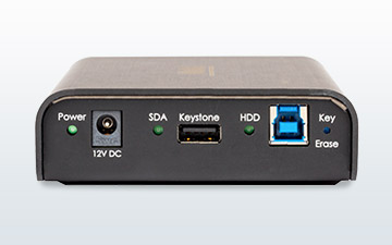 Product image of the Eclypt encrypted hard drive