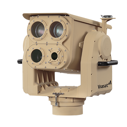 Product image of a tan free space optical communications terminal 