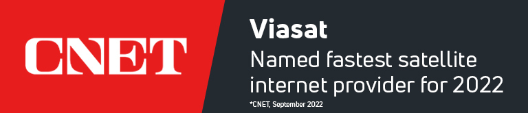 Viasat named fastest satellite internet provider for 2022 by CNET