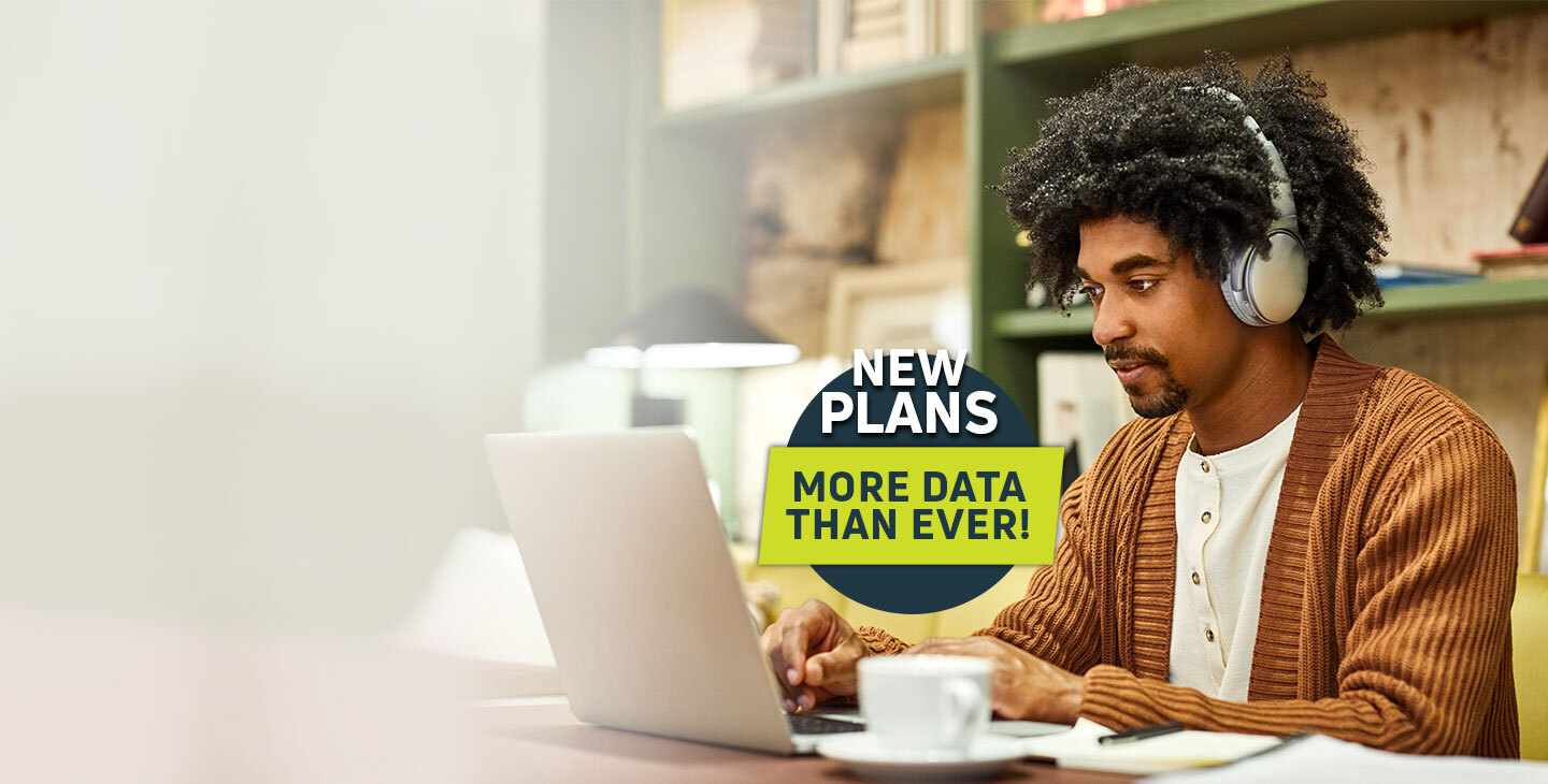 Man gets connected to Viasat's internet service, with savings up to $300 off select plans.