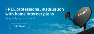 Free professional installation with home internet plans for qualify customers