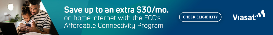 Save up to an extra $30/mo. on home internet with the FCC's Affordable Connectivity Program.