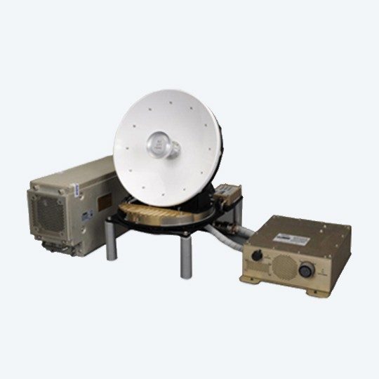 Product image of a DVB-S2 including DVB-S2 modem and DVB-S2 receiver