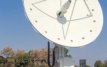 Product image of a ground station located in Krugersdorp, South Africa