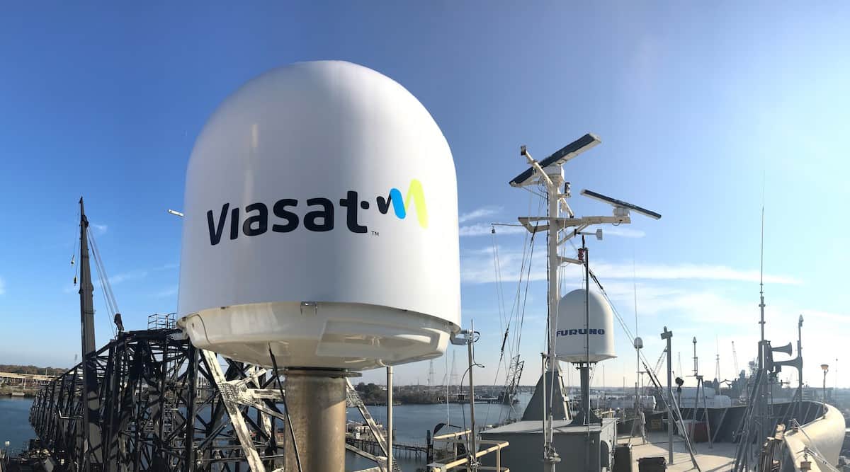 Viasat brings connectivity services to U.S. Government maritime vessels