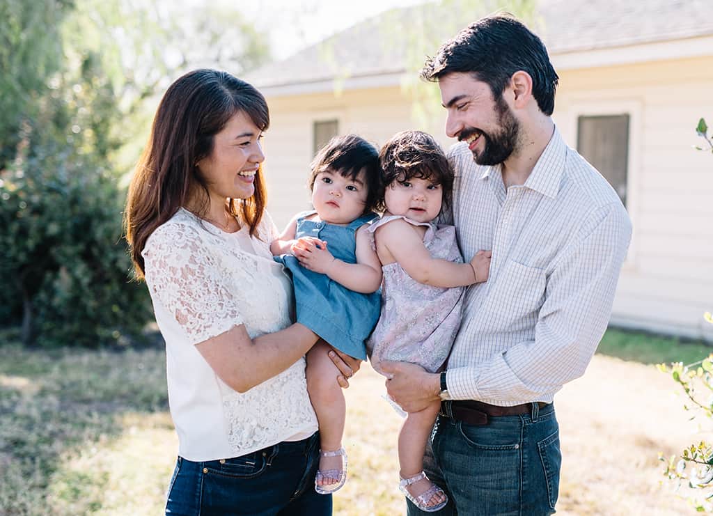 Gina with family